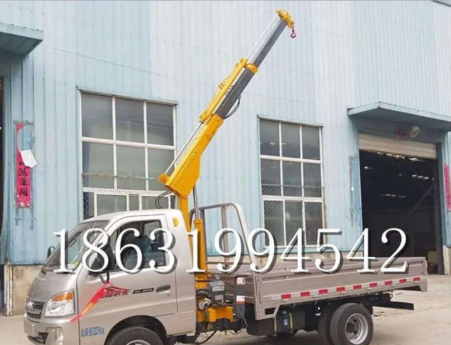 大社区车载吊机小型履带吊车载吊机车载自走可移动式220伏家用吊机货车轻卡车载